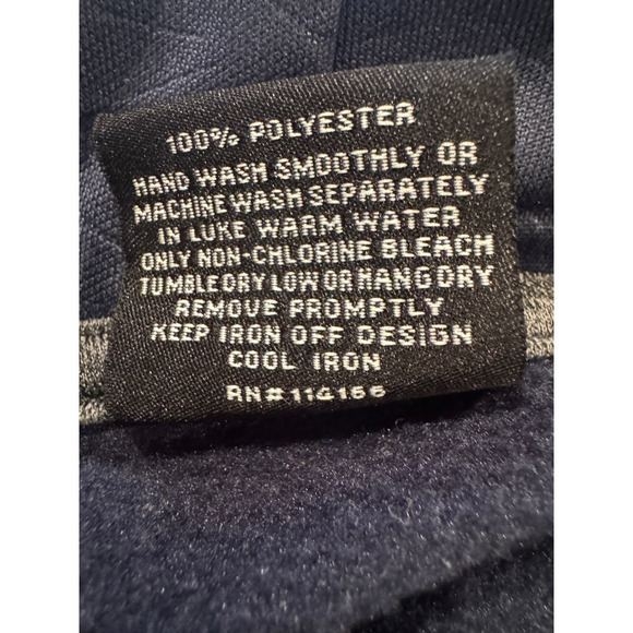 Colosseum Michigan Blue/Gray/Yellow Zipper Jacket Size Medium - Picture 6 of 6